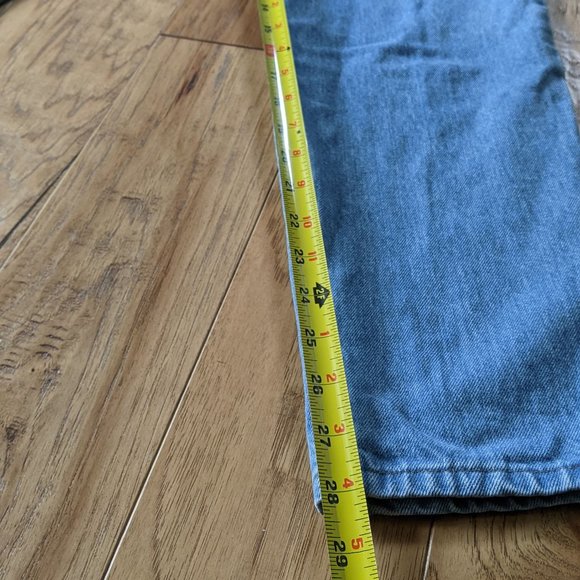 Vintage High Rise Mom Jeans Made in U.S.A. Modern Essentials Jeans Blue 24 0 00 - Picture 12 of 13